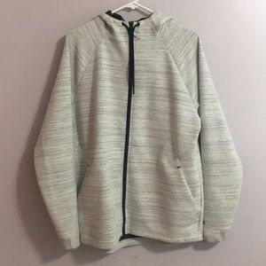 Russell Zip Up Heather Hoodie Size Medium Mens